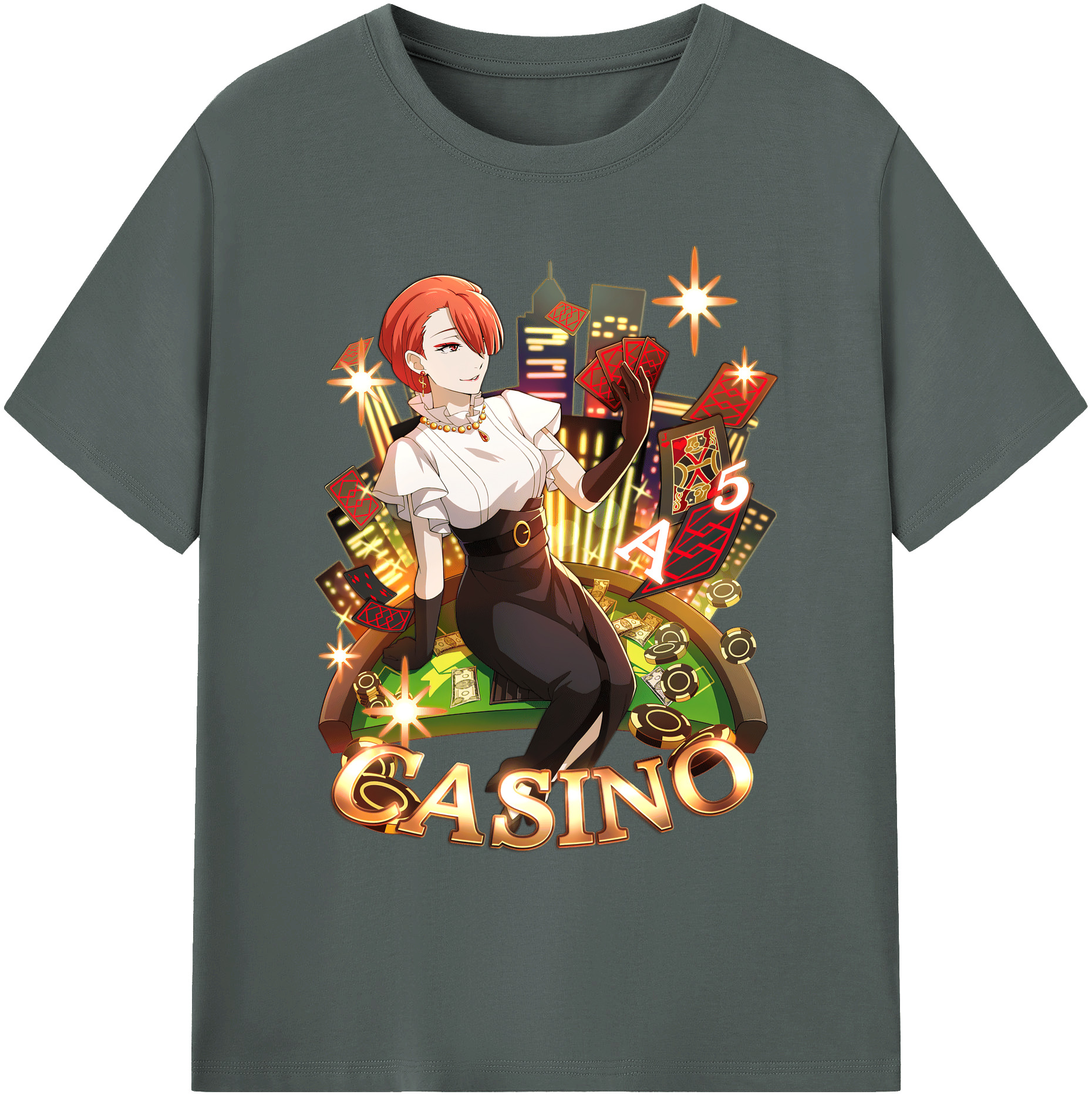 （画像用） 文豪ストレイドッグス Bungo Stray Dogs 綿100％ メンズ半袖Tシャツ｜肌触りやわらか＆通気性